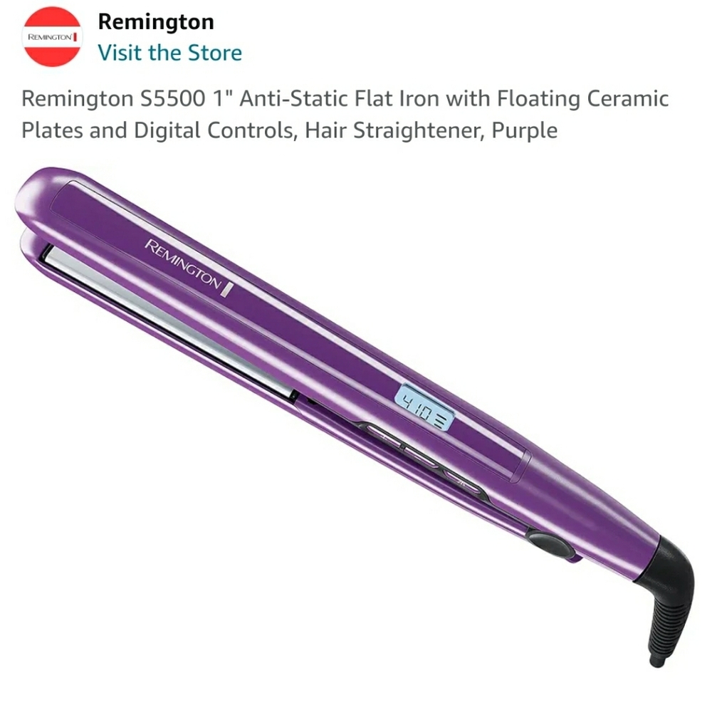 NIB Remington 1" Flat Iron